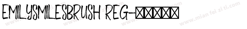 EmilySmilesBrush Reg字体转换